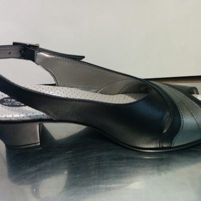 נעל עקב אוורירית עם קצה פתוח לנשים דגם 140